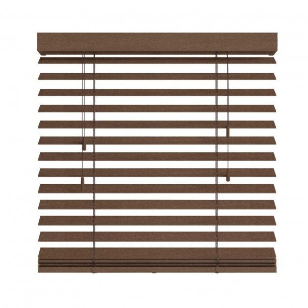 Brown wooden window blinds designed for stylish home furnishing, offering privacy, durability, and elegance to modern living interiors.